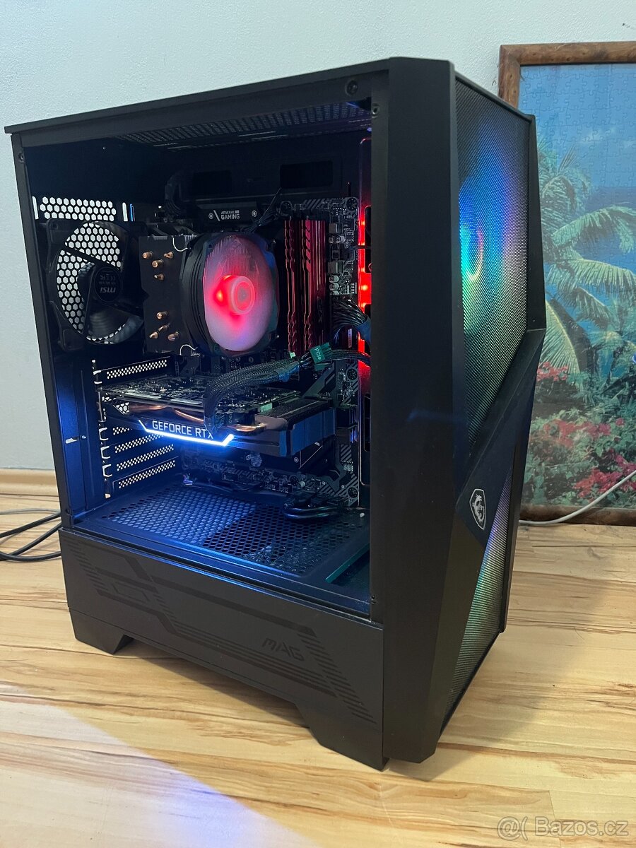 Herní PC- Ryzen 5 3600, 2060 RTX, 16GB RAM