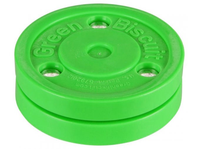 TRÉNINKOVÝ OFF-ICE PUK GREEN BISCUIT
