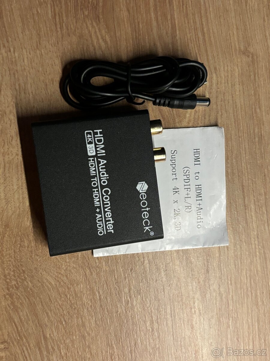 Různé prevodniky/ analog-digital-hdmi 4k