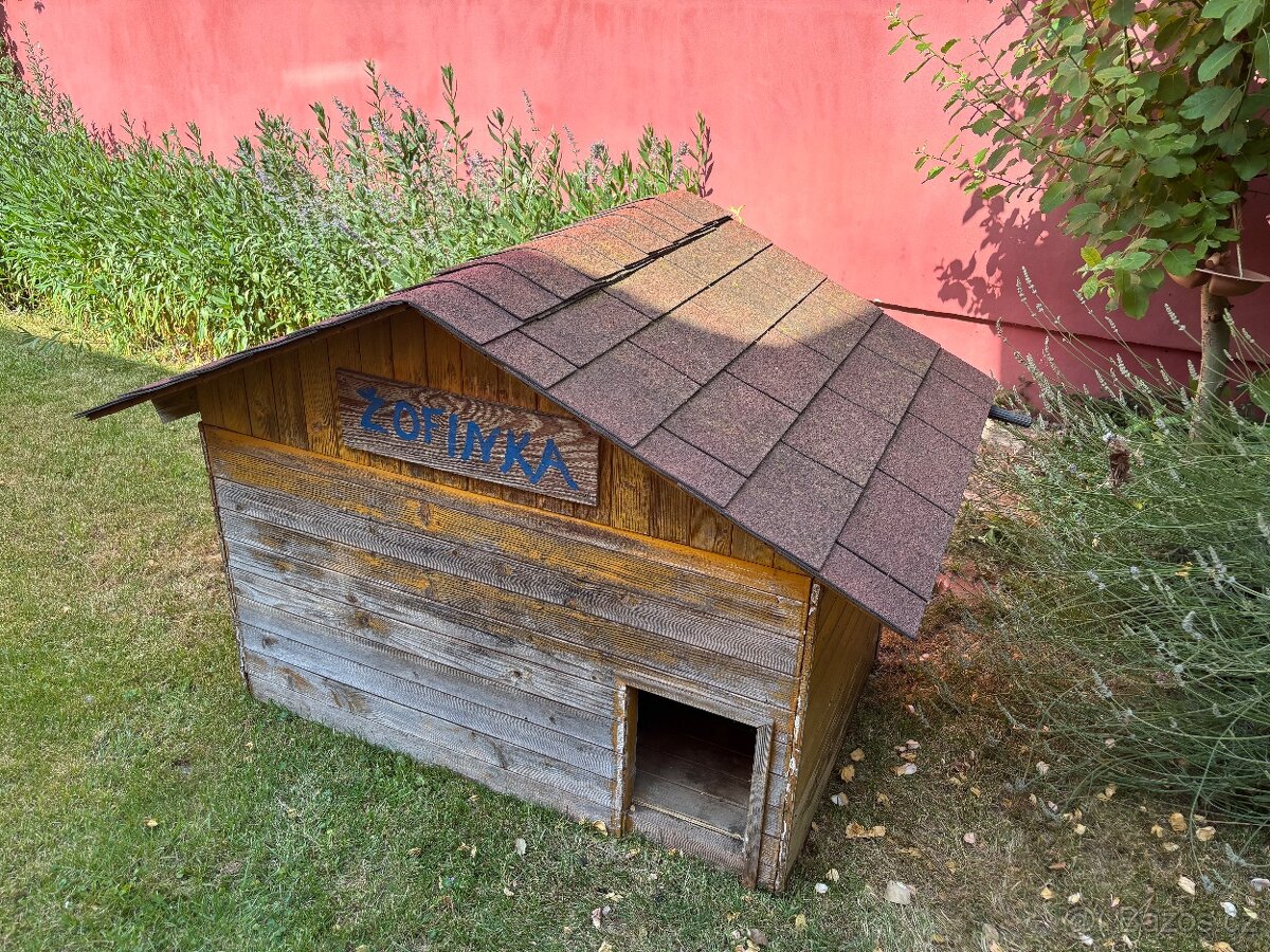 Bouda pro psa (velmi pečlivá ruční práce)