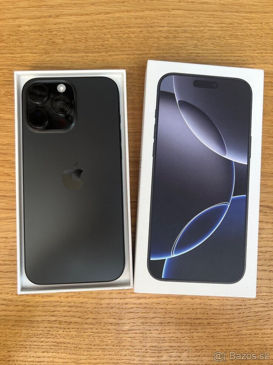 2 nové nepoužité Iphone 16 Pro Max