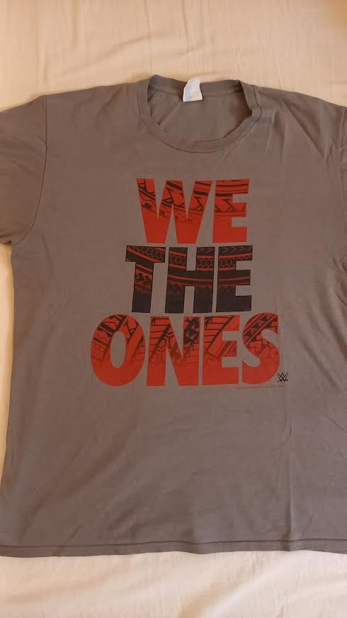 WWE triko - We The Ones, AliExpress, vel. L