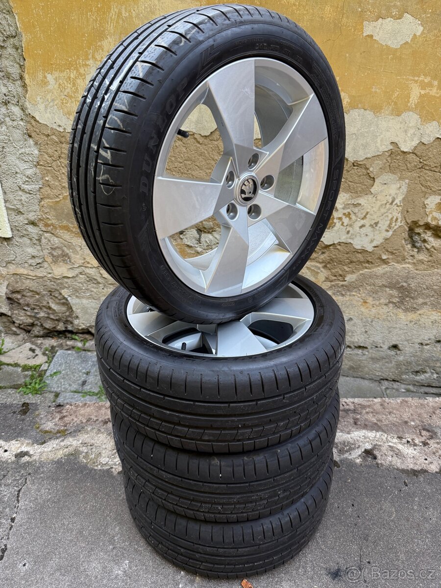Letní Alu kola Octavia 3 225/45R17 Denom Škoda