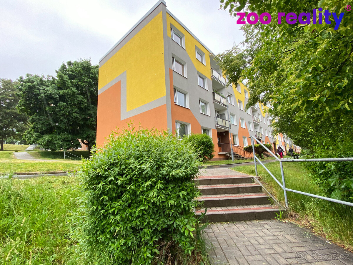 Pronájem, Byt 2+1, 48 m2, DV, Kadaň, Husova ul.