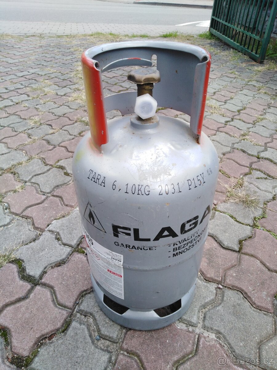 5kg LPG láhev čistý PROPAN plná