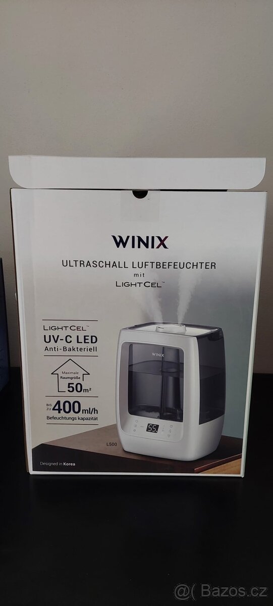 Zvlhčovač vzduchu Winix L500, nepoužitý