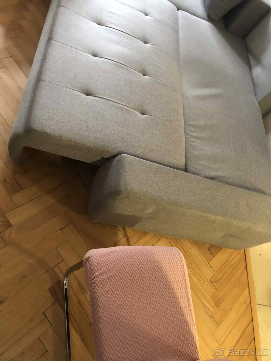 L velká rozkládací sedačka