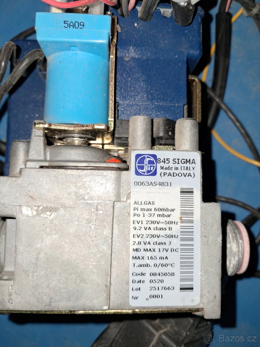 Plynový ventil Sigma 845