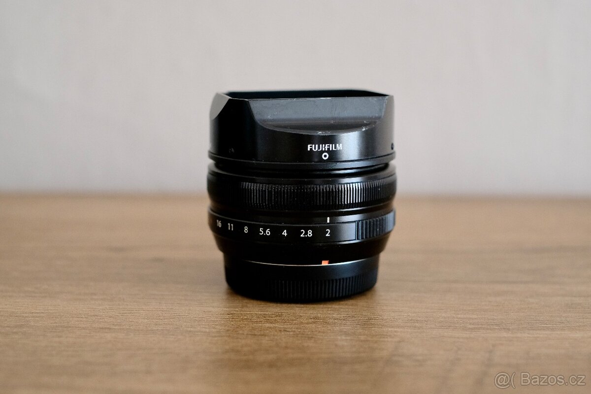 Fujifilm Fujinon XF 18mm f/2 R + ND filtr