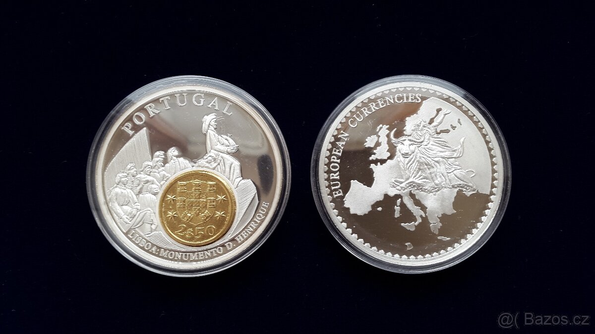 Replika mince - Portugalsko
