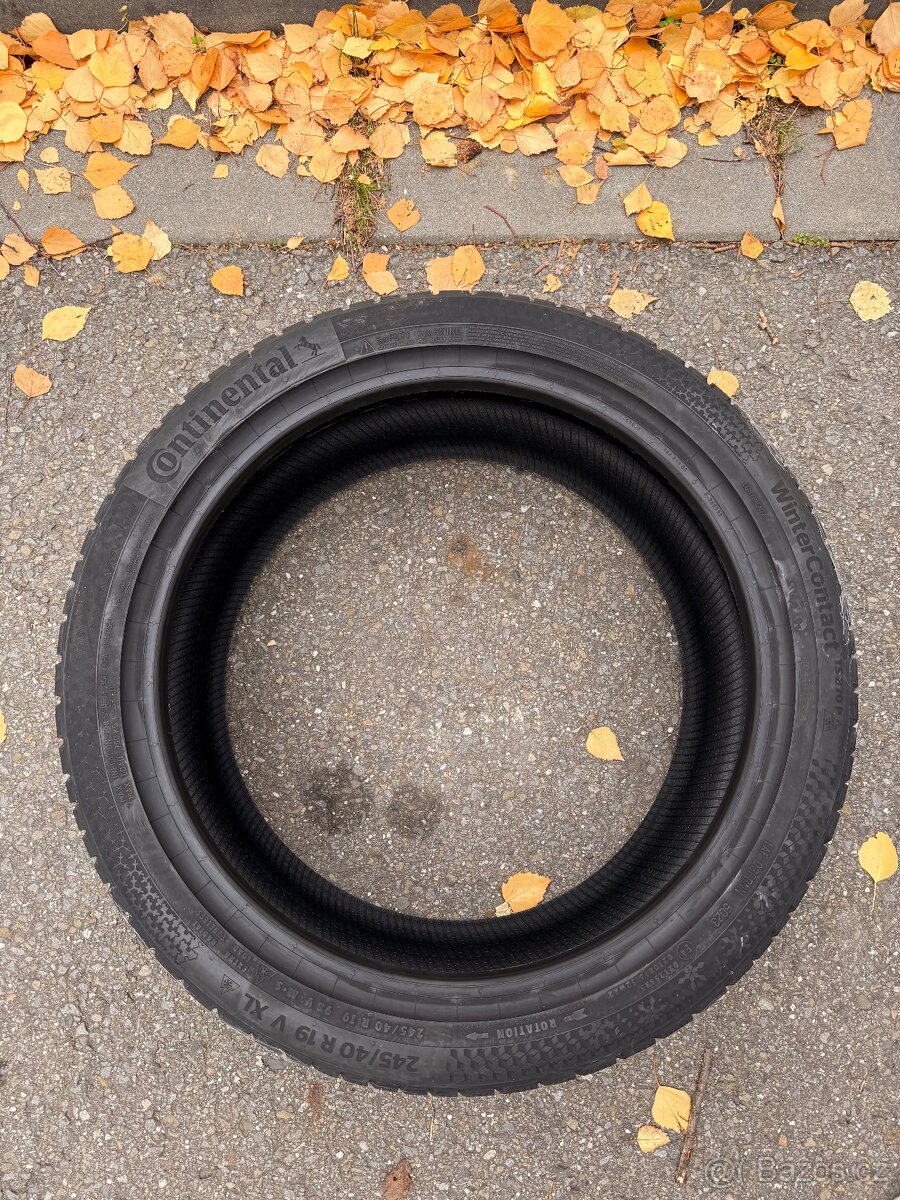 NOVÁ pneu Continental Wintercontact TS 870P 245/40 R19 V XL