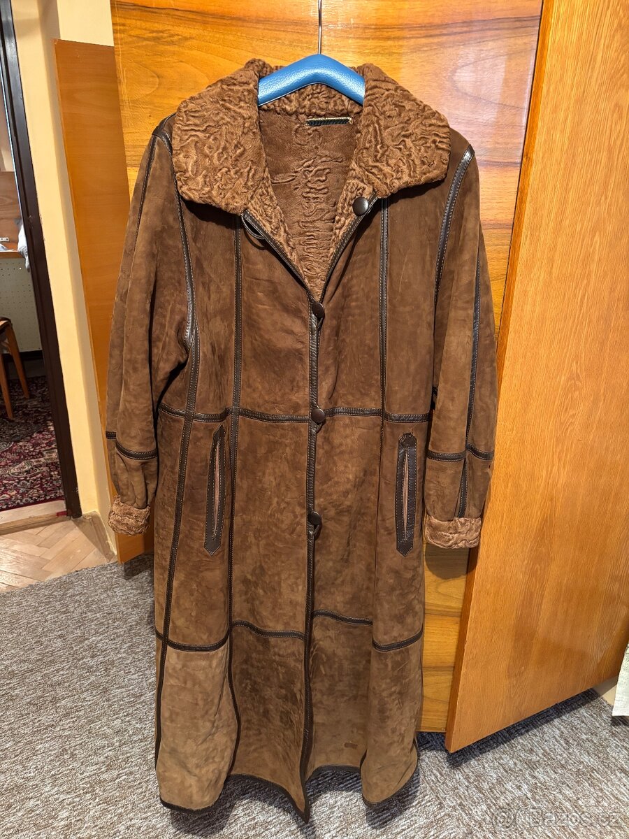 Vintage pravý kožich