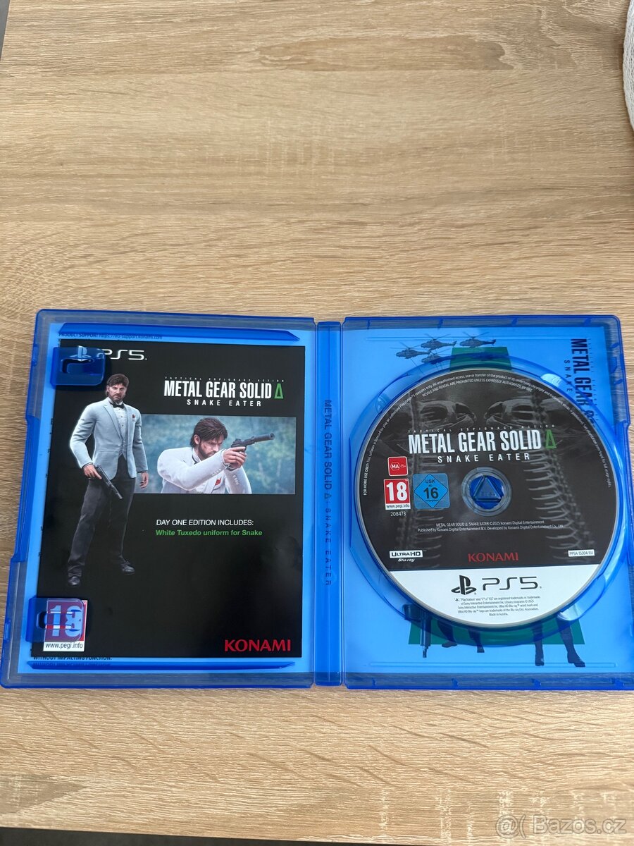Metal Gear Solid Delta Snake Eater ps5