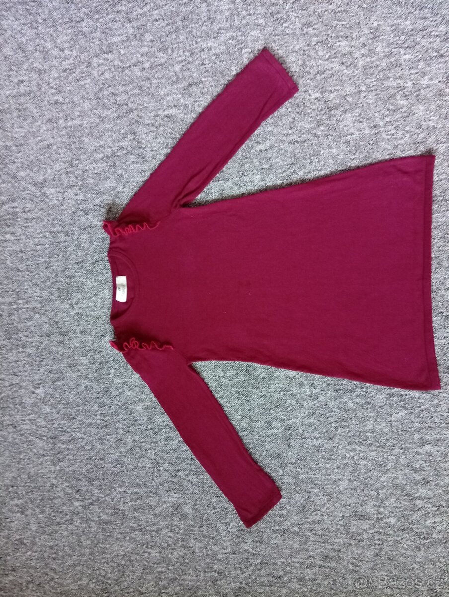 Úpletové šaty 122-128