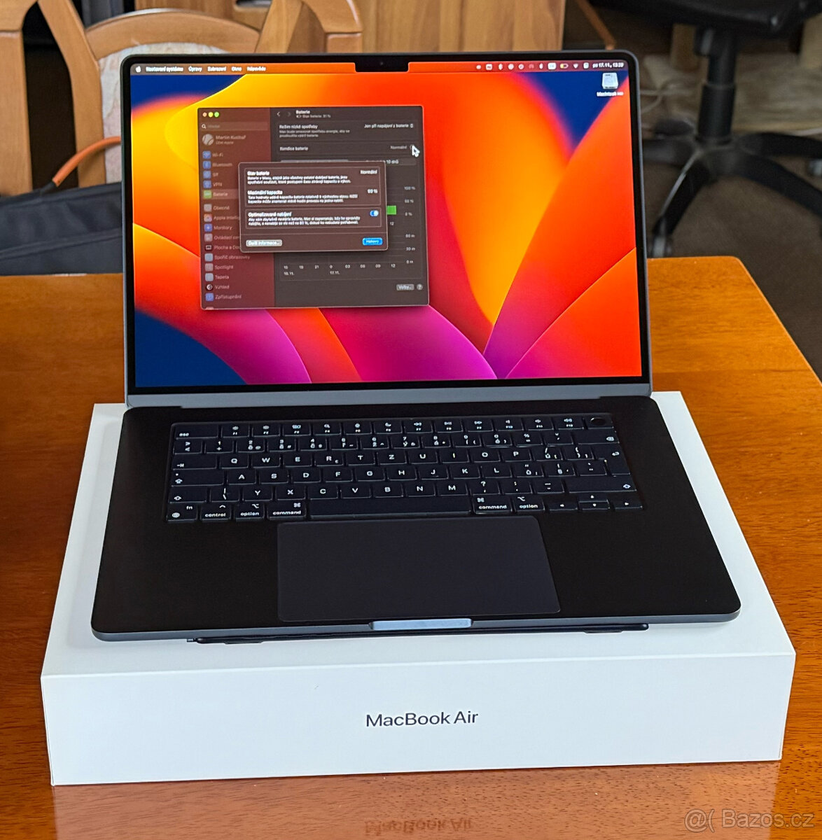 MacBook Air M2 15" 16GB/1TB jako nový