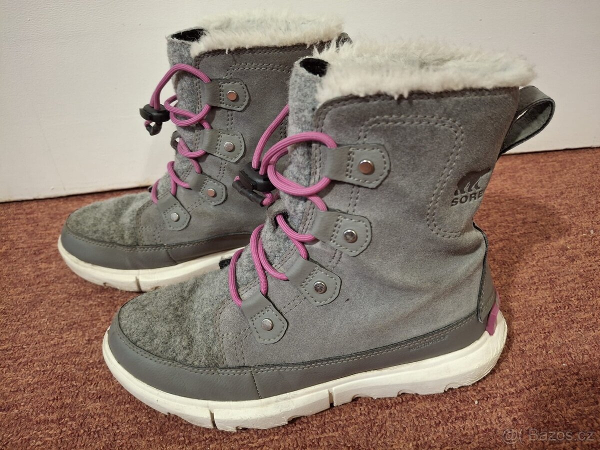 Zimní boty Sorrel vel. 37