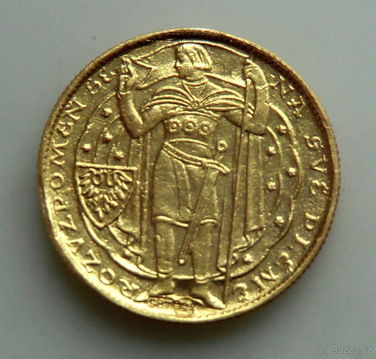 1 Dukát Milenium sv. Václava 1929 - vzácný