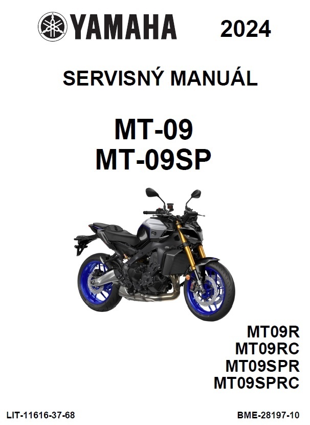Yamaha MT09 2024 servisny manual