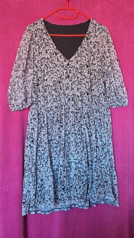 ROMANTICKÉ VOÁLOVÉ ŠATY, vel.46