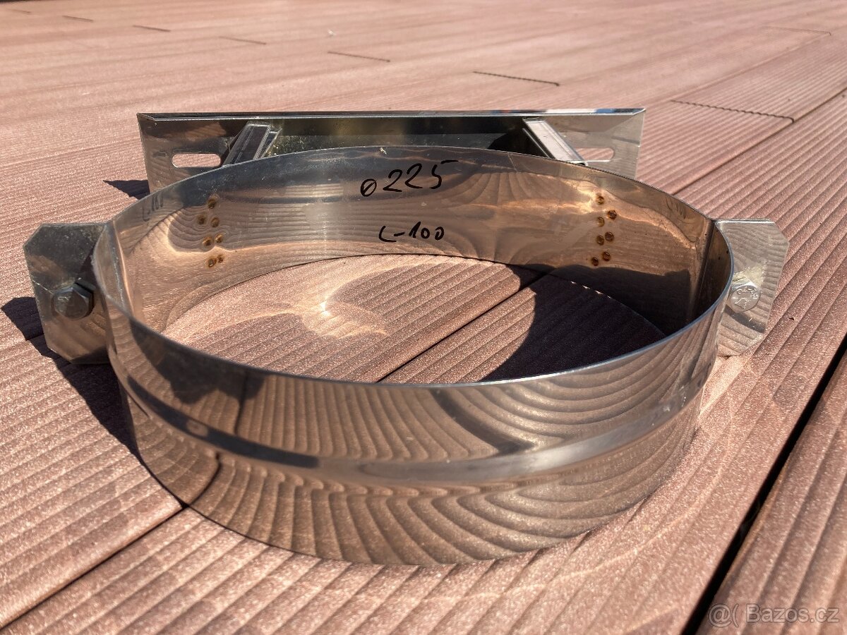 NEREZOVÁ stěnová objímka -nástavná , ø 225mm.