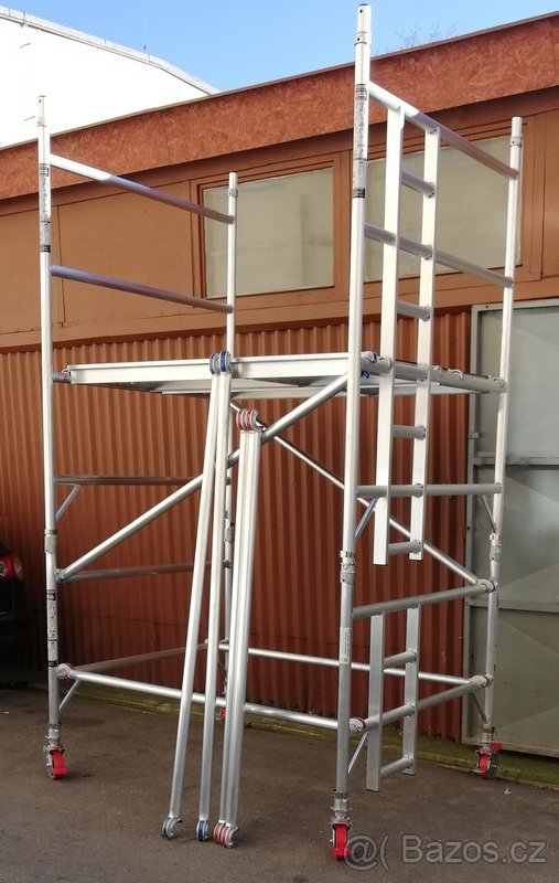 Profesionální hliníkové pojízdné lešení, věž