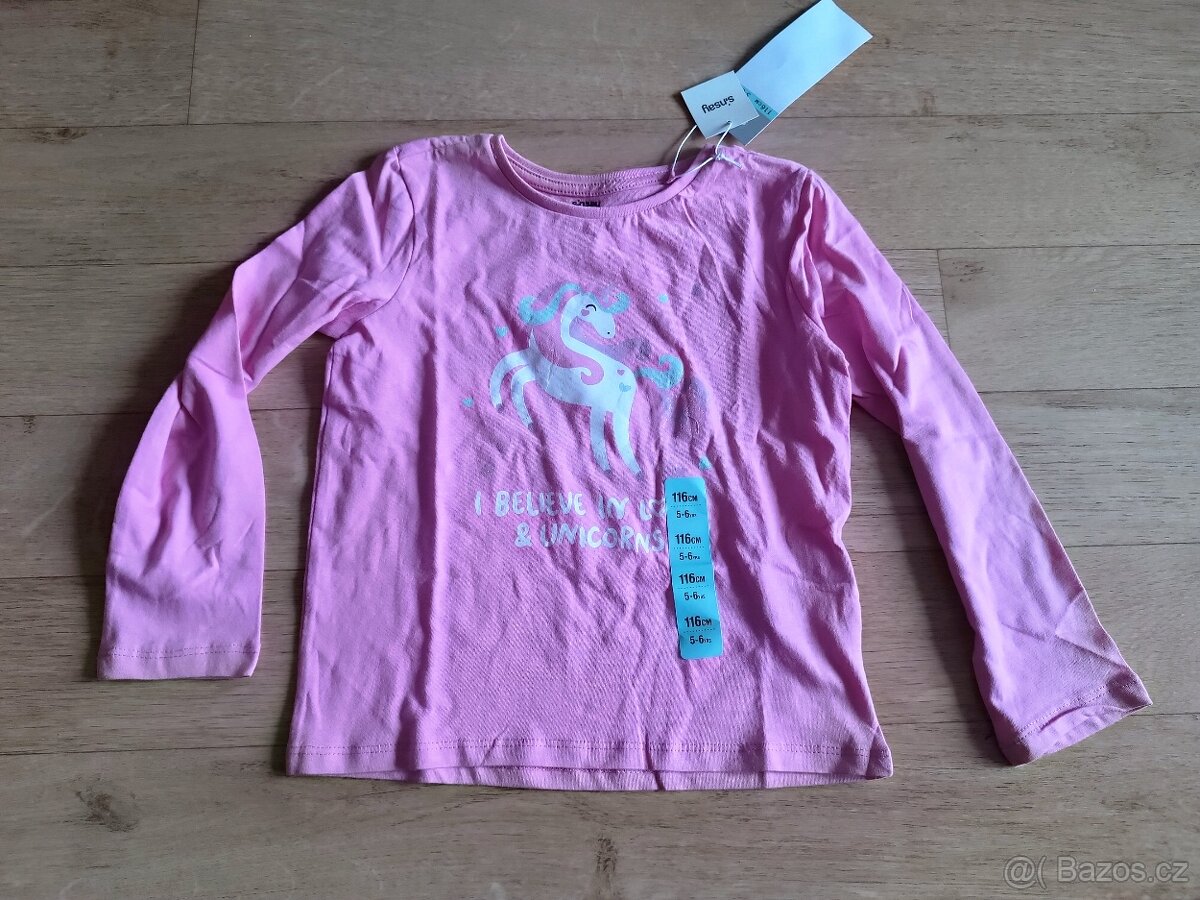 Tričko s jednorožcem 104