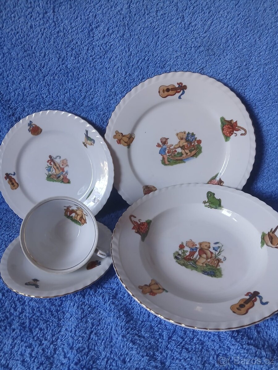 Dětská porcelánová souprava