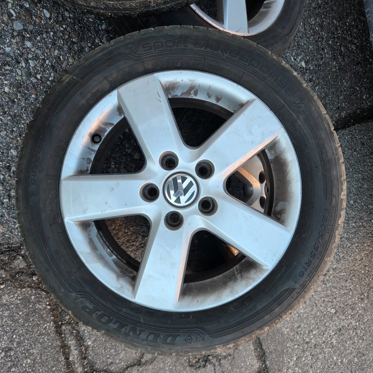 Koncernová kola VW, Škoda, Seat, Audi 16" se zánovními pneu