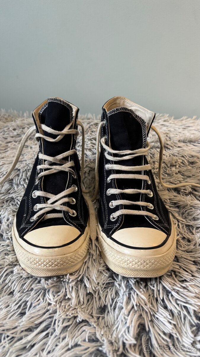 Converse Chuck 70 Hi – černé – EU 42,5
