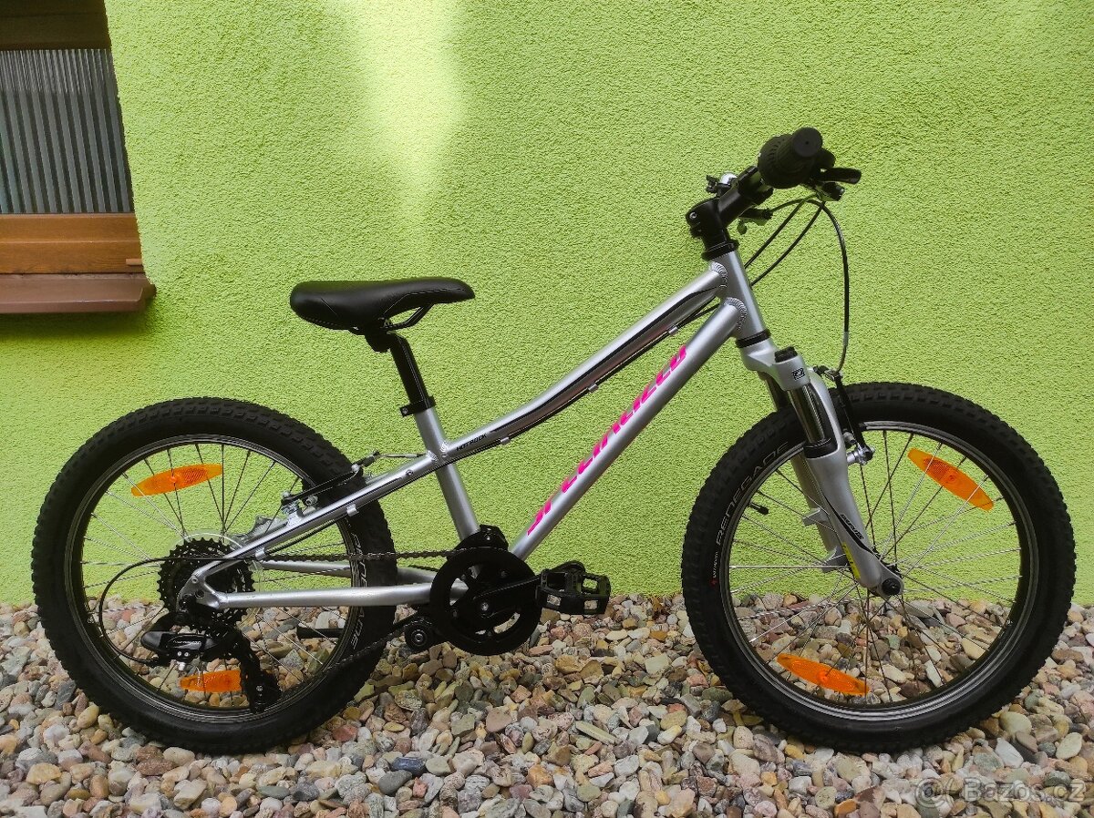 Značkové dětské kolo Specialized 20" (stříbrná)