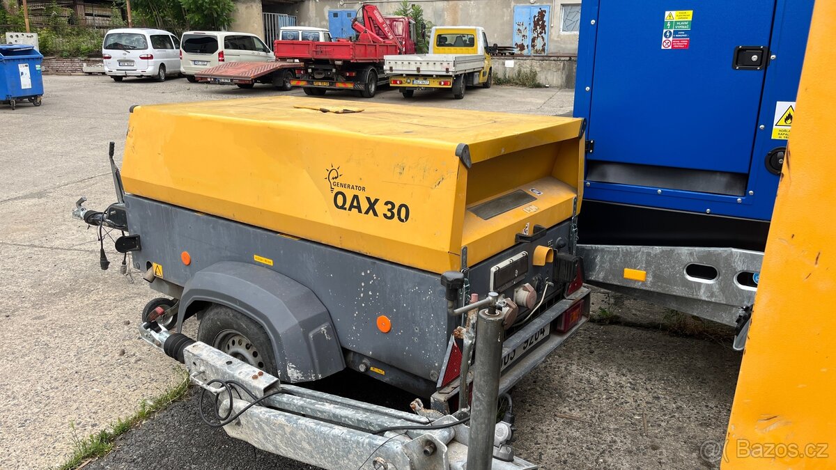 Generátor Elektrocentrála atlas copco qax30