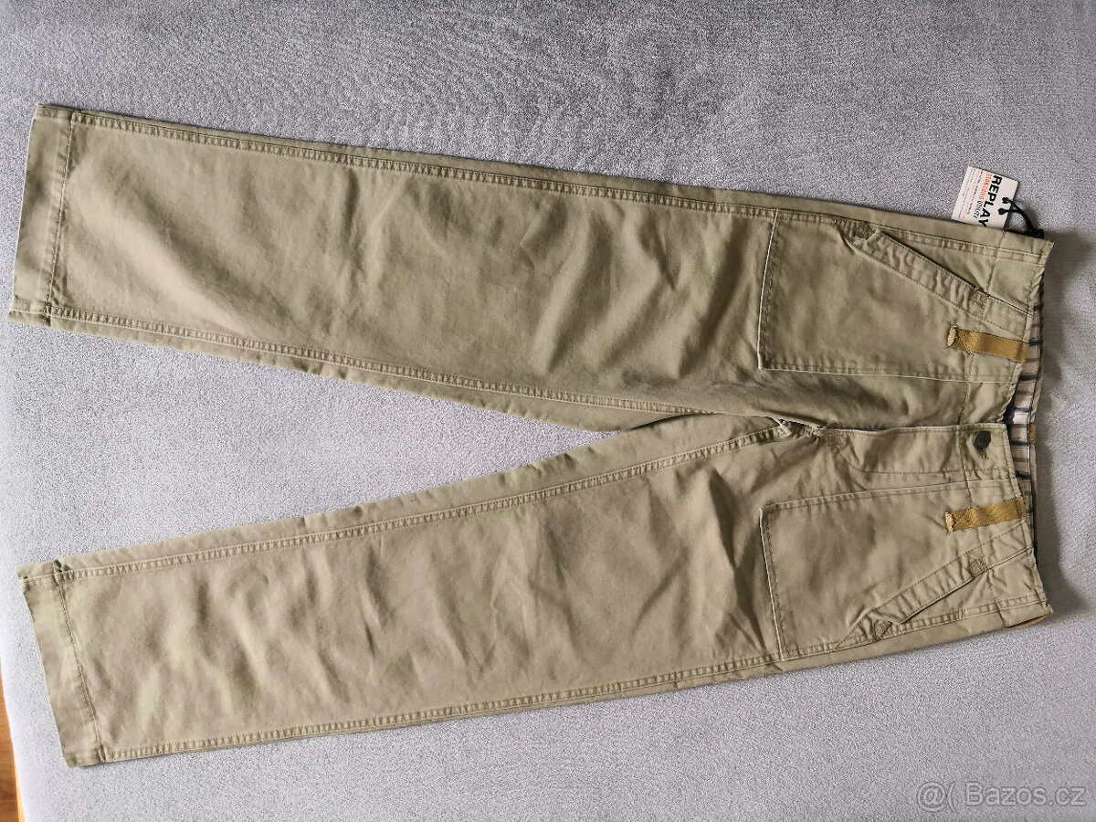 Nové dětské značkové kalhoty Replay, vel. W30/L34
