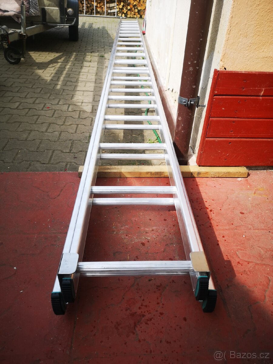 Al hliníkový žebřík 2x6m
