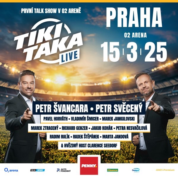 Prodám vstupenku na Tiki-Taka 02 aréna