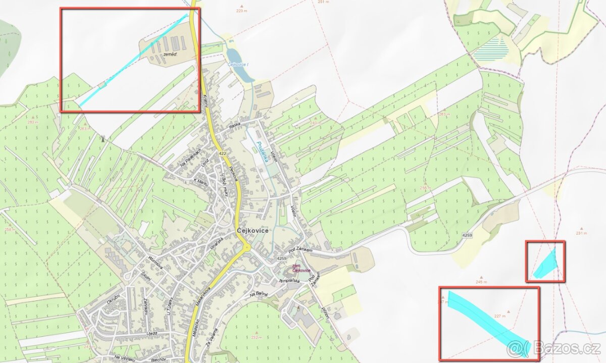 Prodej polí v atraktivní zemědělské oblasti – 4,6 ha
