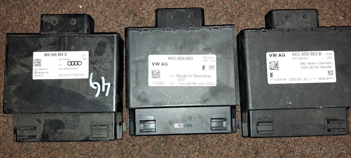 Ridici jednotka napeti audi a4 a5 8K0959663