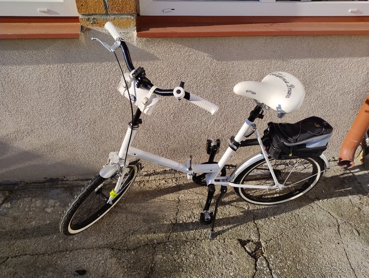 2x skládací kolo..