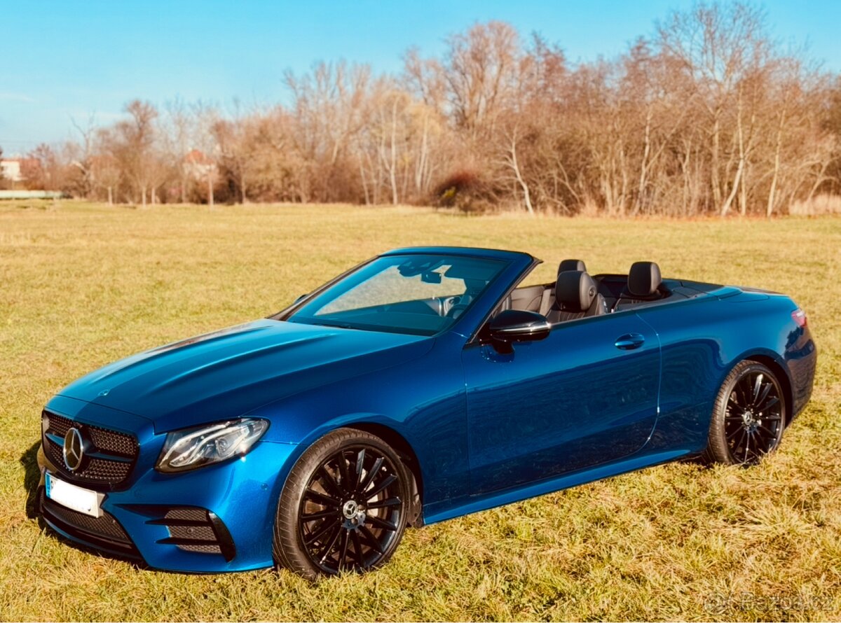 Mercedes Benz E cabrio - WEBASTO - MASAZE