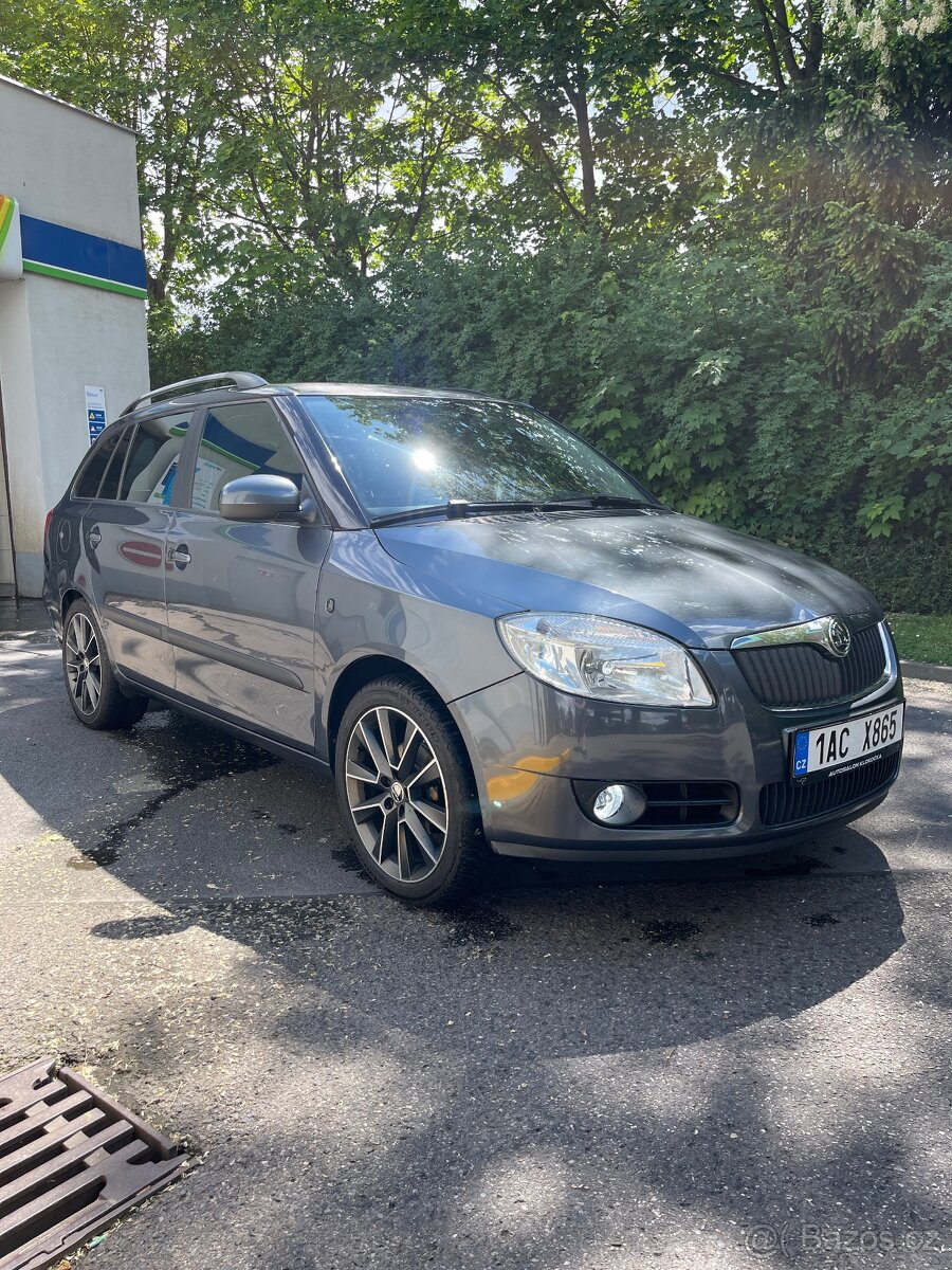 Škoda Fabia 2 1,6 16V ,LPG,kombi, klima,nová nádrž,stk 2026.