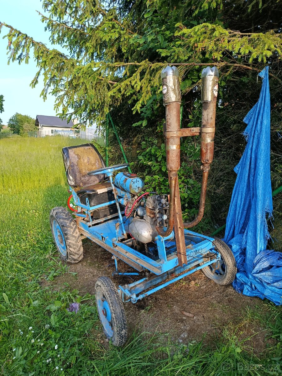 Traktor domácí výroby
