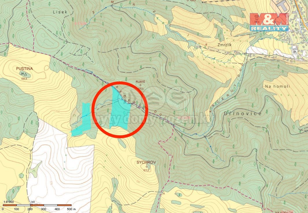 Prodej lesa, 29330 m², Horní Studénky