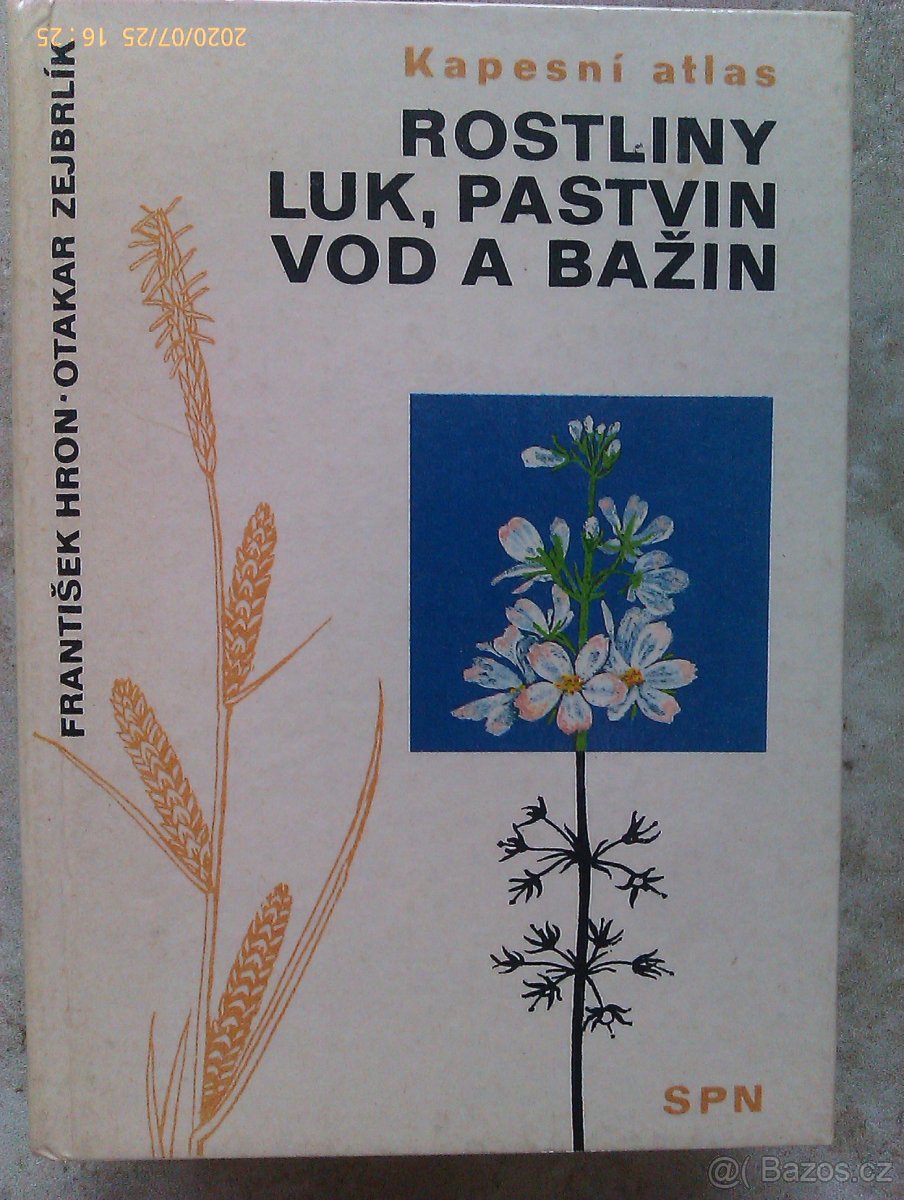 Kapesní atlas Rostliny luk, pastvin, vod a bažin