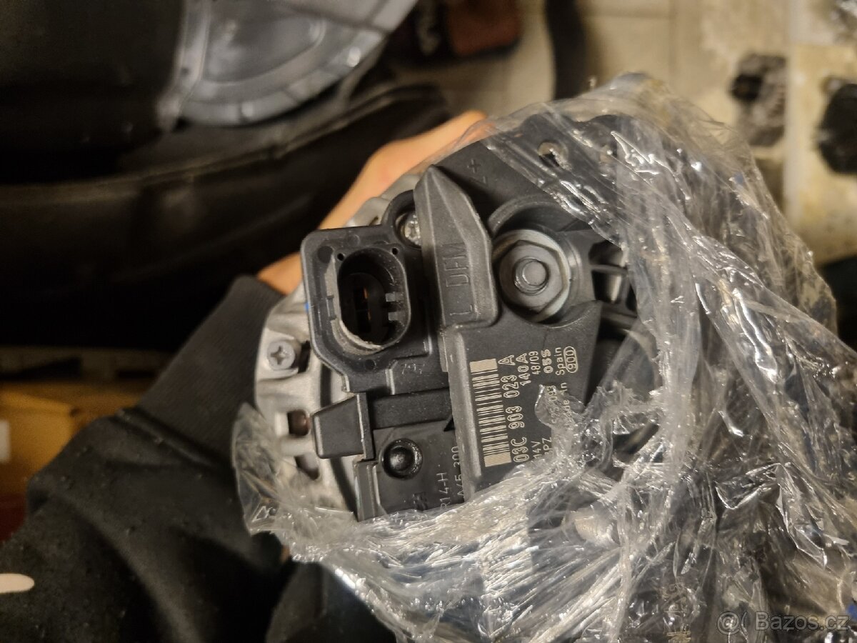 Prodám nový originální alternátor 140A 03G903023A