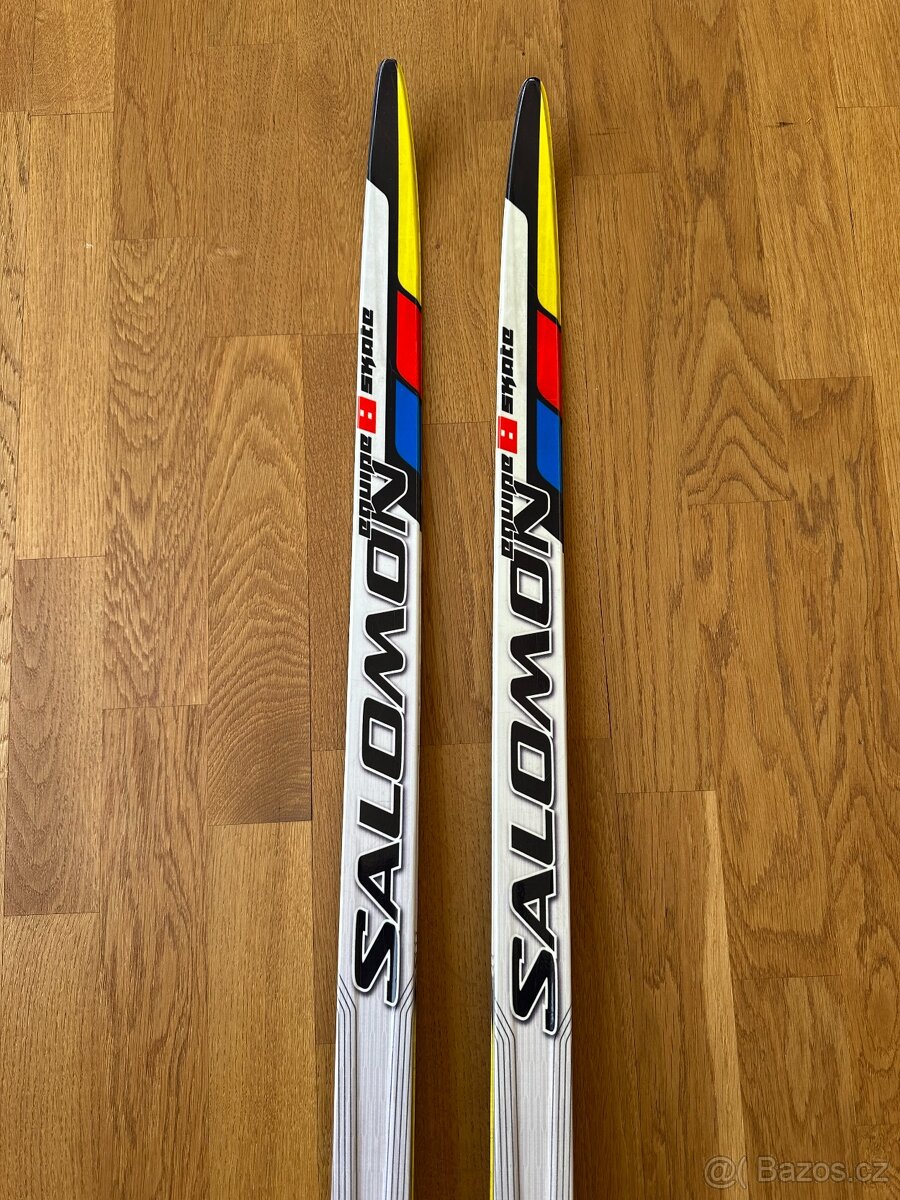 Běžky Salomon Equipe 8 Skate, 179 cm s vázáním
