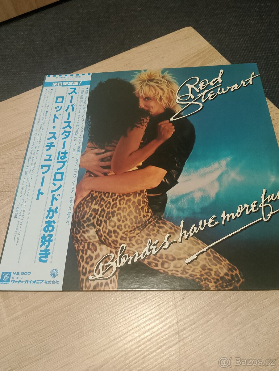 LP Rod Stewart Blondes Have More Fun