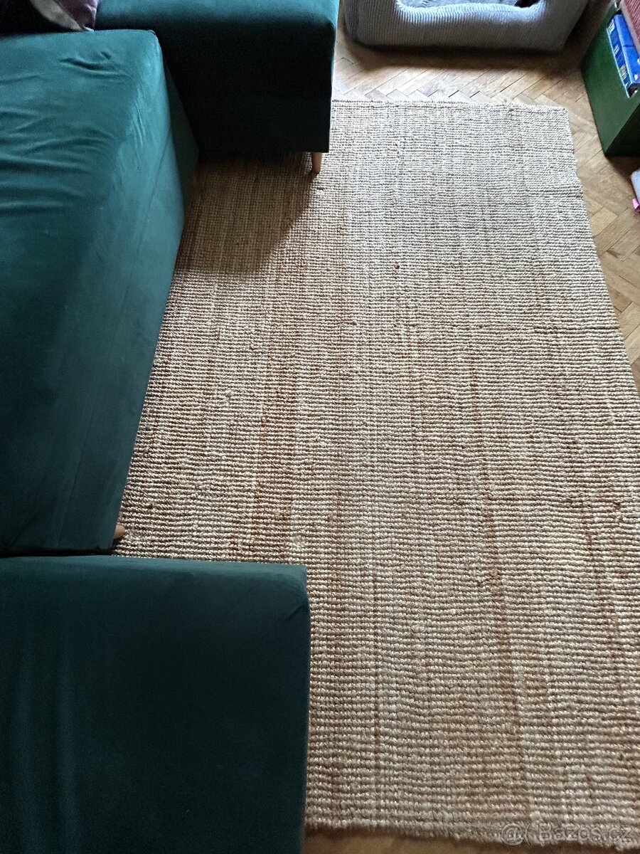 Jutový koberec IKEA