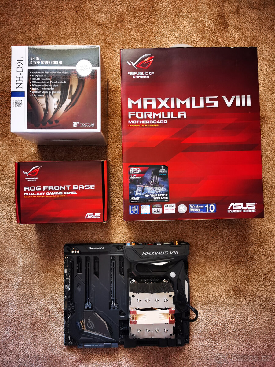 Asus Maximus VIII+i7 7700K+DDR4 HyperX Savage atd.