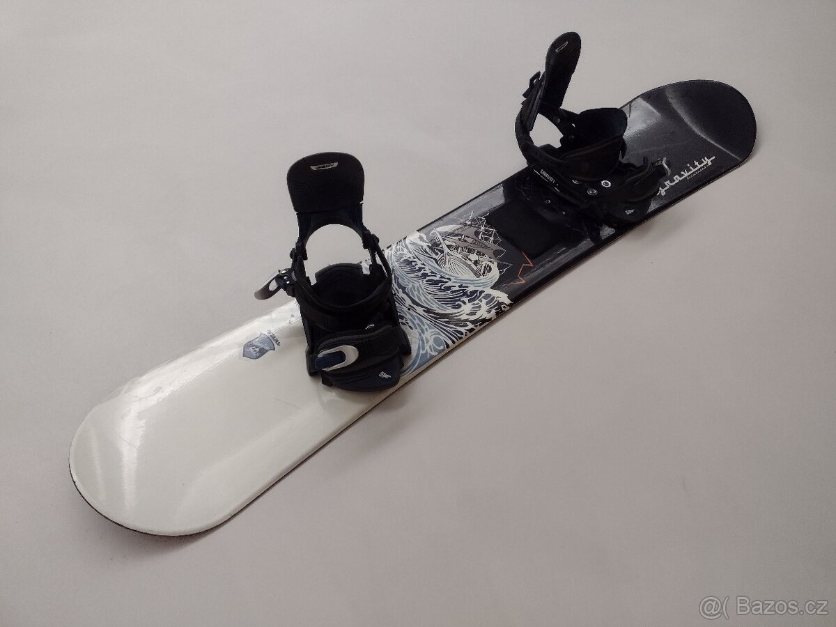 Snowboard Gravity s vázáním Gravity
