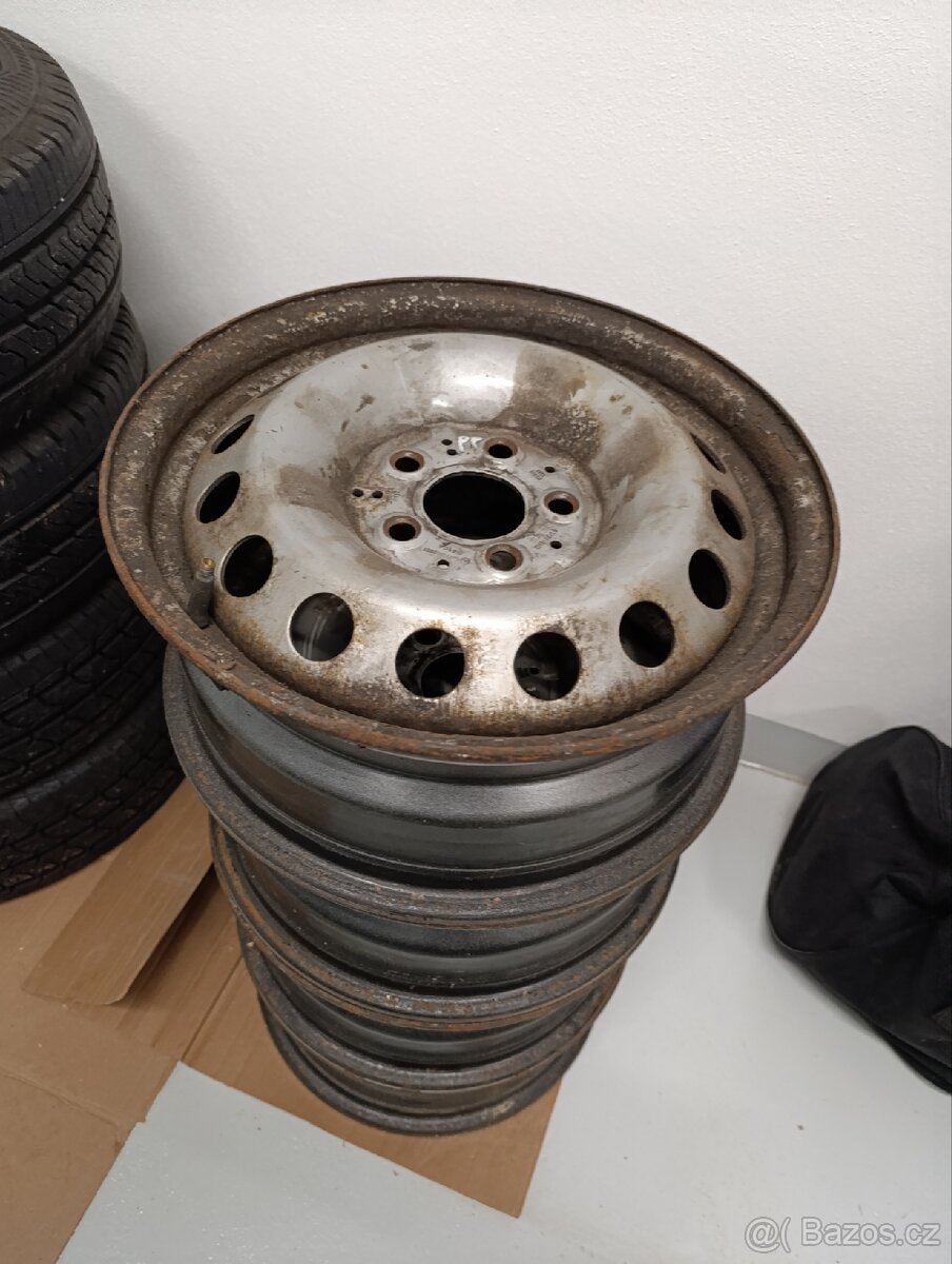 Plechové disky 5x112 - 66,6 Mercedes Vito 447