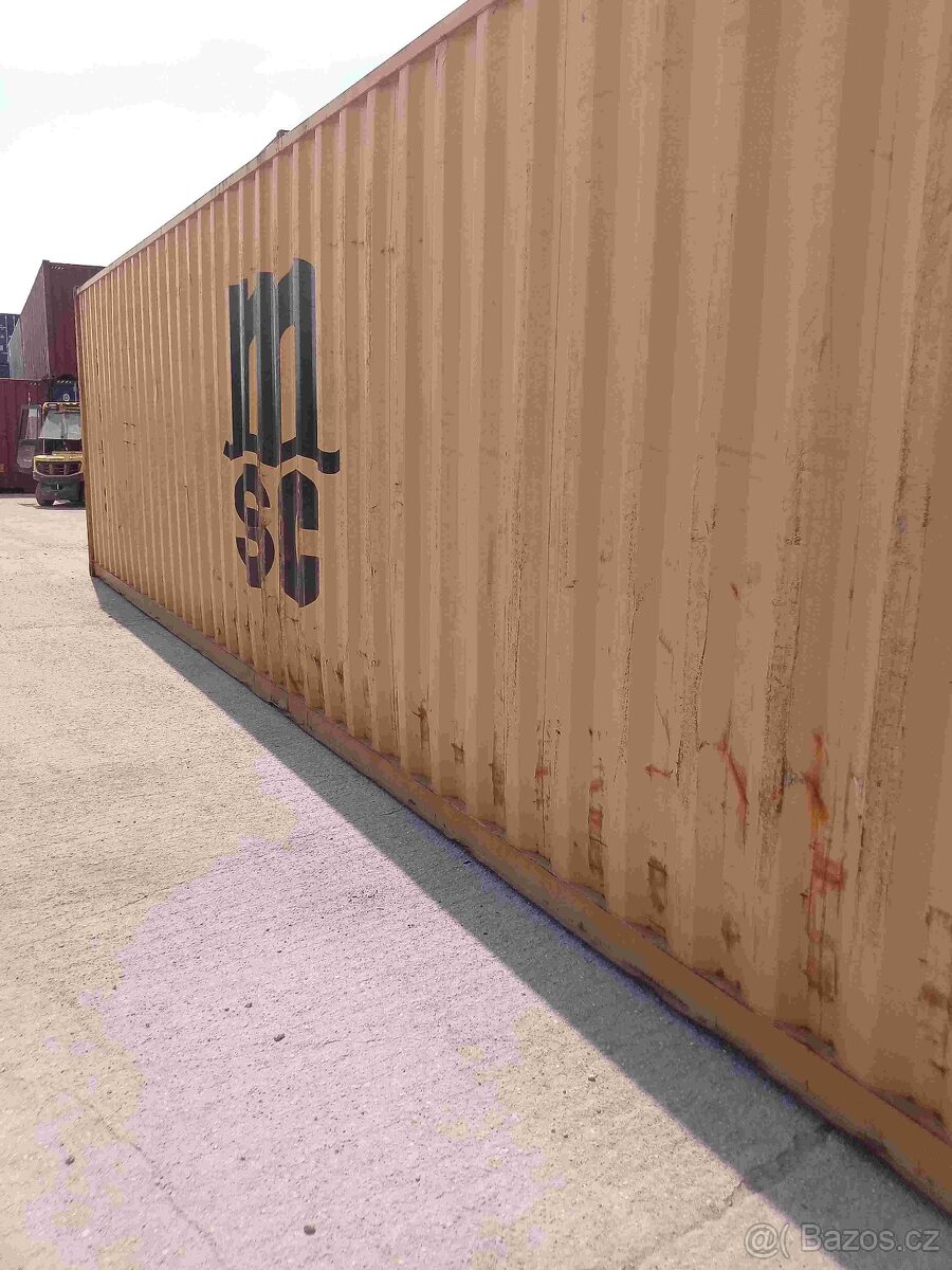 Lodní kontejner 40H výška 2,9m - již s DOPRAVOU